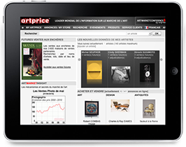 Artprice on Ipad